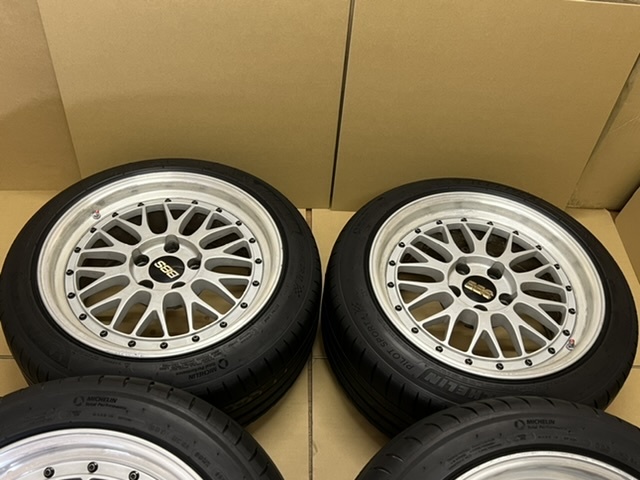 BBS LM 17インチ MICHELIN タイヤホイールセット ホイール付タイヤ4本 