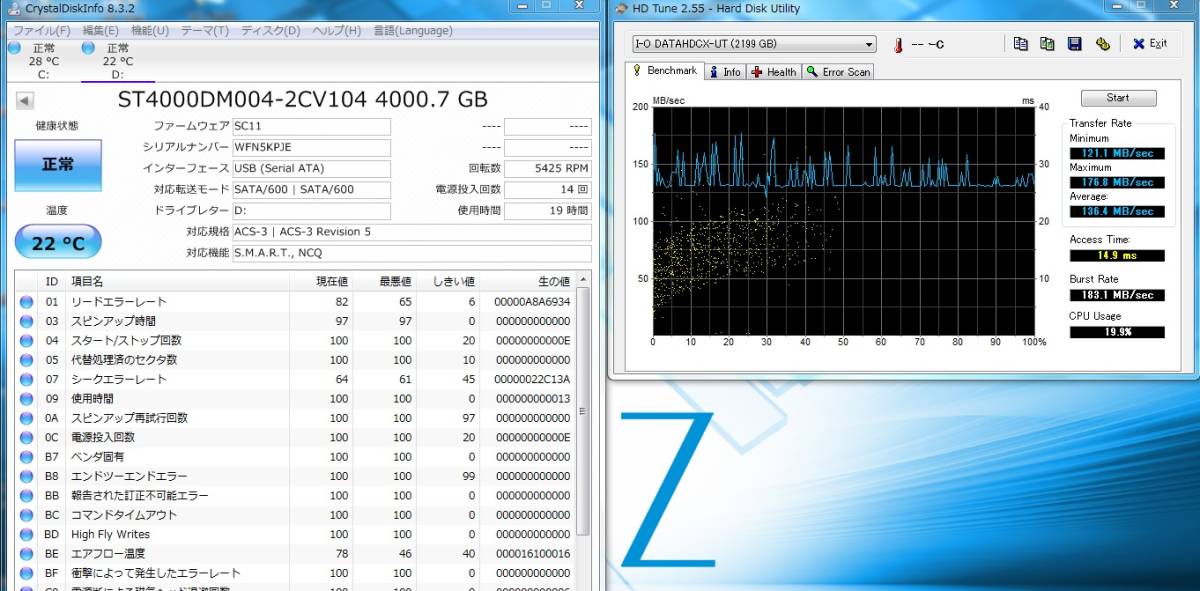 ◇△I・O DATA HDCX-UTL4K 4TB