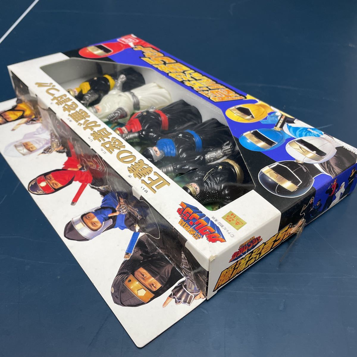 忍者戦隊カクレンジャー 隠流忍者5セット ソフビ 昭和レトロ レア 未 