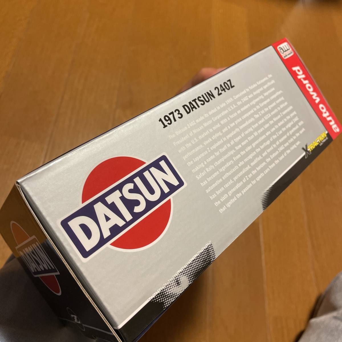 AUTO WORLD X-TRACTION 1973 DATSUN 240Z ☆3-CAR SET☆限定ボックスの