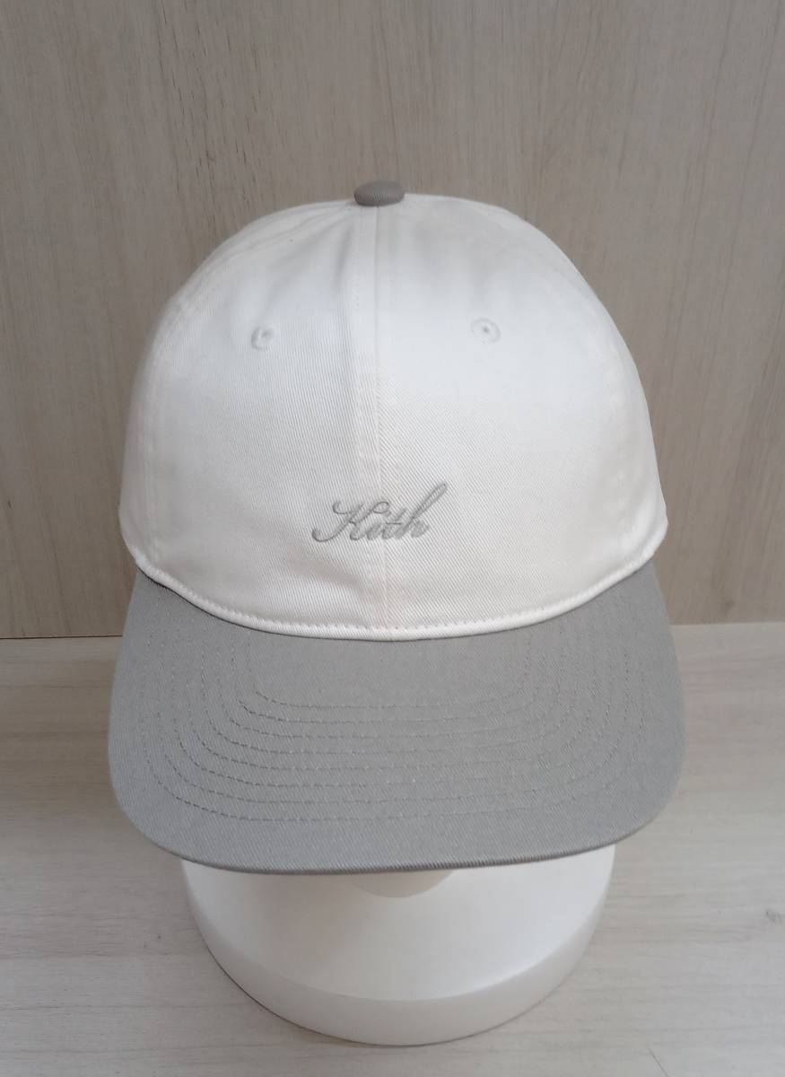 KITH/キス/キャップ/22-095-061-0002-2 W SCRIPT LOG DAD HAT/ホワイト 