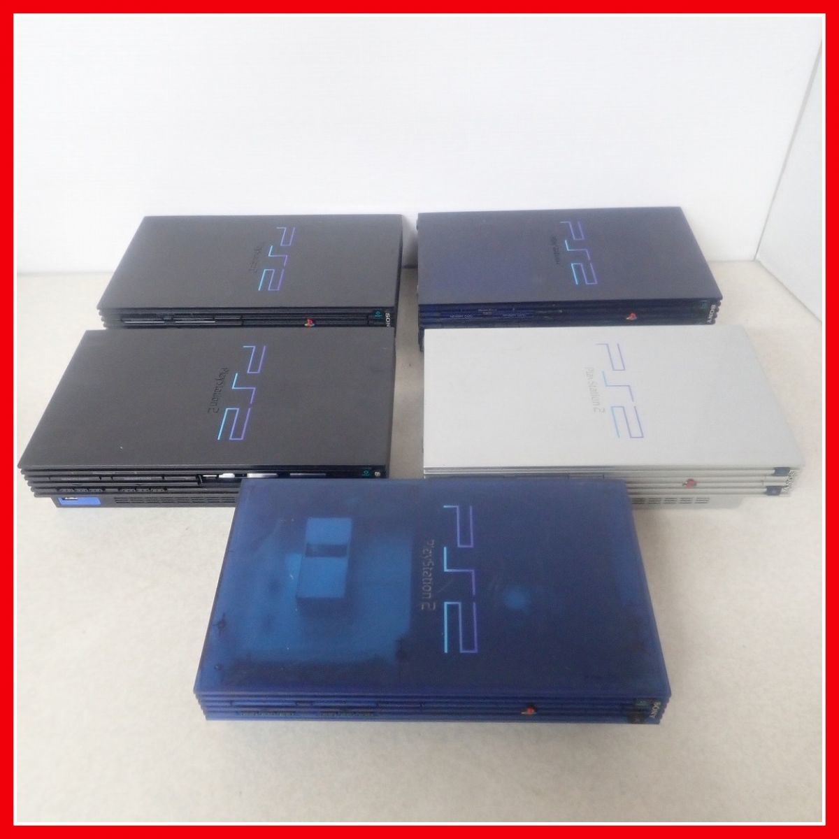PS2 プレステ2 本体 SCPH-50000/SCPH-37000 オーシャンブルー/SCPH 