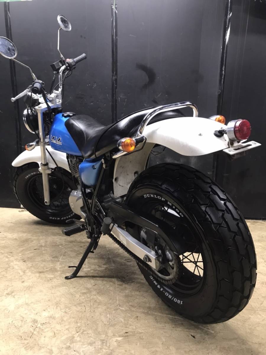 スズキ バンバン200 NH41A 19891㎞ エンジン実働 200㏄ ファットタイヤ