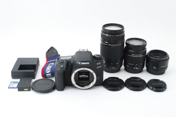CANON EOS D9000 2420万画素 、EF28-80㎜1:3.5-5.6 V USM 、EF 75-