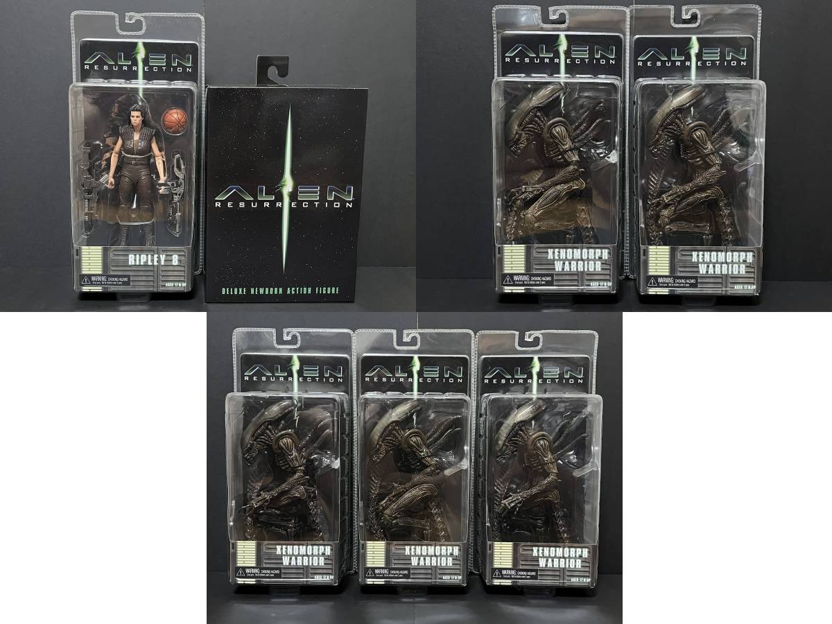 ネカ エイリアン4 リプリー8&ニューボーン・エイリアン&エイリアン・ウォーリアー セット NECA