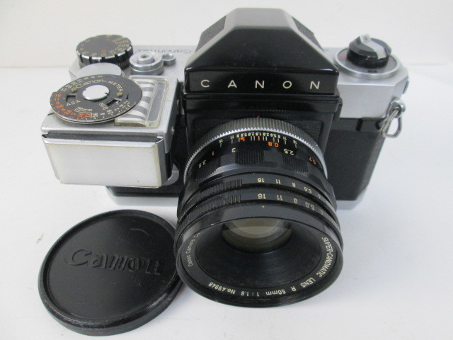 Canonflex R2000 フィルムカメラ レンズ付き！ 50mm キヤノン Canon キャノン Canon flex キャノンフレックス R2000 SUPER-CANOMATIC