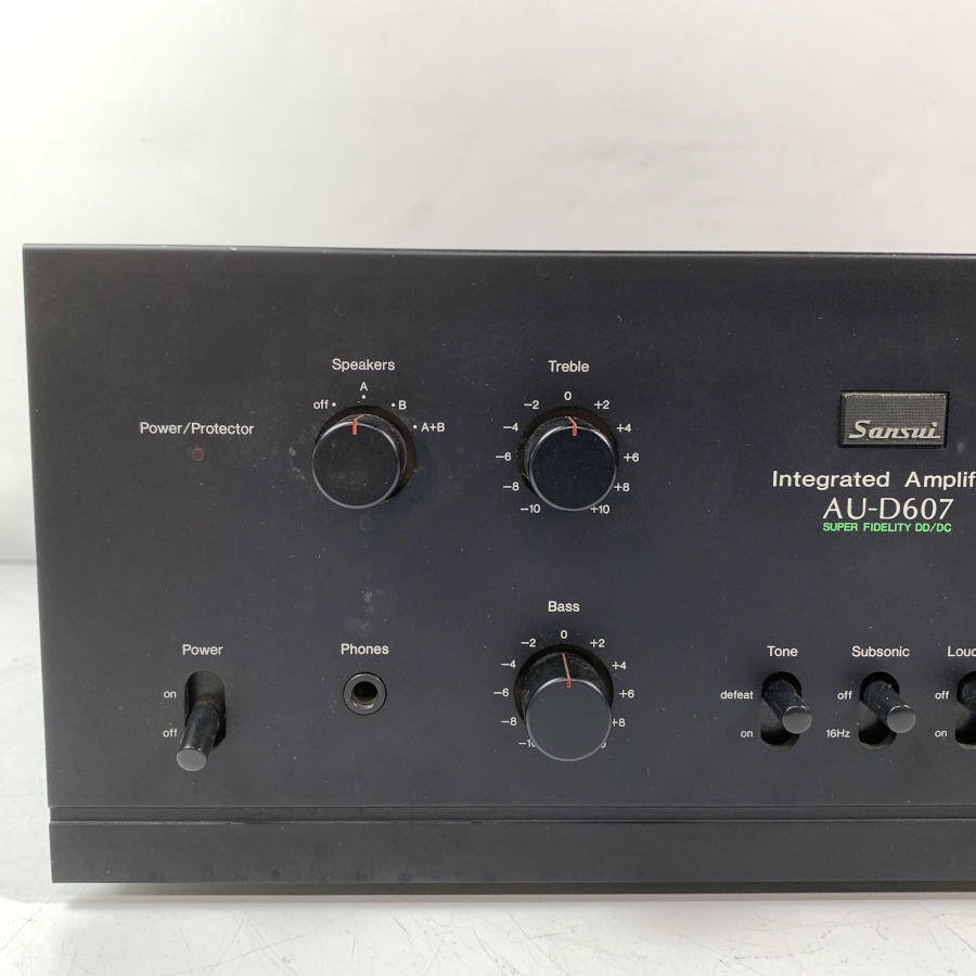 Sansui AU-D607 プリメインアンプ 70W+70W/8◇現状品 プリメインアンプ