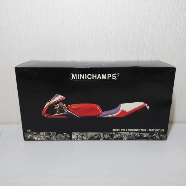 爆買い，人気セール す28 80 1円 MINICHAMPS ミニチャンプス 1/12 DUCATI ドゥカティ 998 R SUPERBIKE スーパーバイク 2002 TROY BAYLISS トロイ ベイリス(オートバイ)｜売買されたオークション情報、yahooの商品情報をアーカイブ公 オートバイ