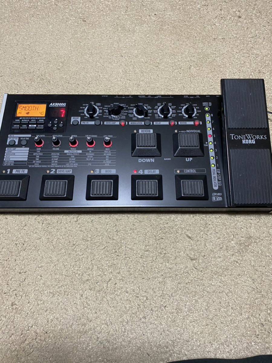 KORG コルグ モデリング・マルチ・エフェクター Tone Works AX3000G