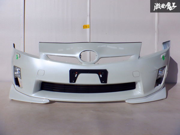 プリウス 前期 トヨタ 0 純正 ZVW30 30系 フロント TOYOTA｜プリウス／PRIUS｜ZVW H21.05～H23.11 M&frasl;C前）：TOYOTAの フロントバンパー - パール Yahoo C3&frasl;