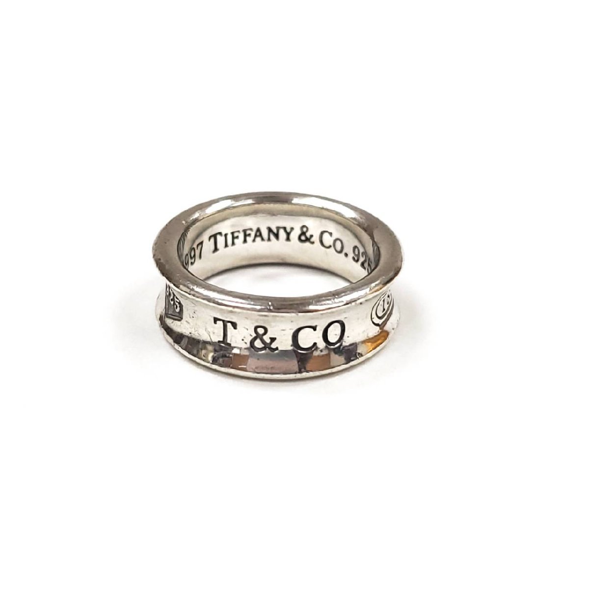 定番，100%新品 1円スタート TIFFANY＆Co. ティファニー ナローリング 1837 925 11号 シルバー アクセサリー 指輪 レディース(シルバー)｜売買されたオークション情報、yahooの商品情報をアーカイブ公開 - オークフ シルバー