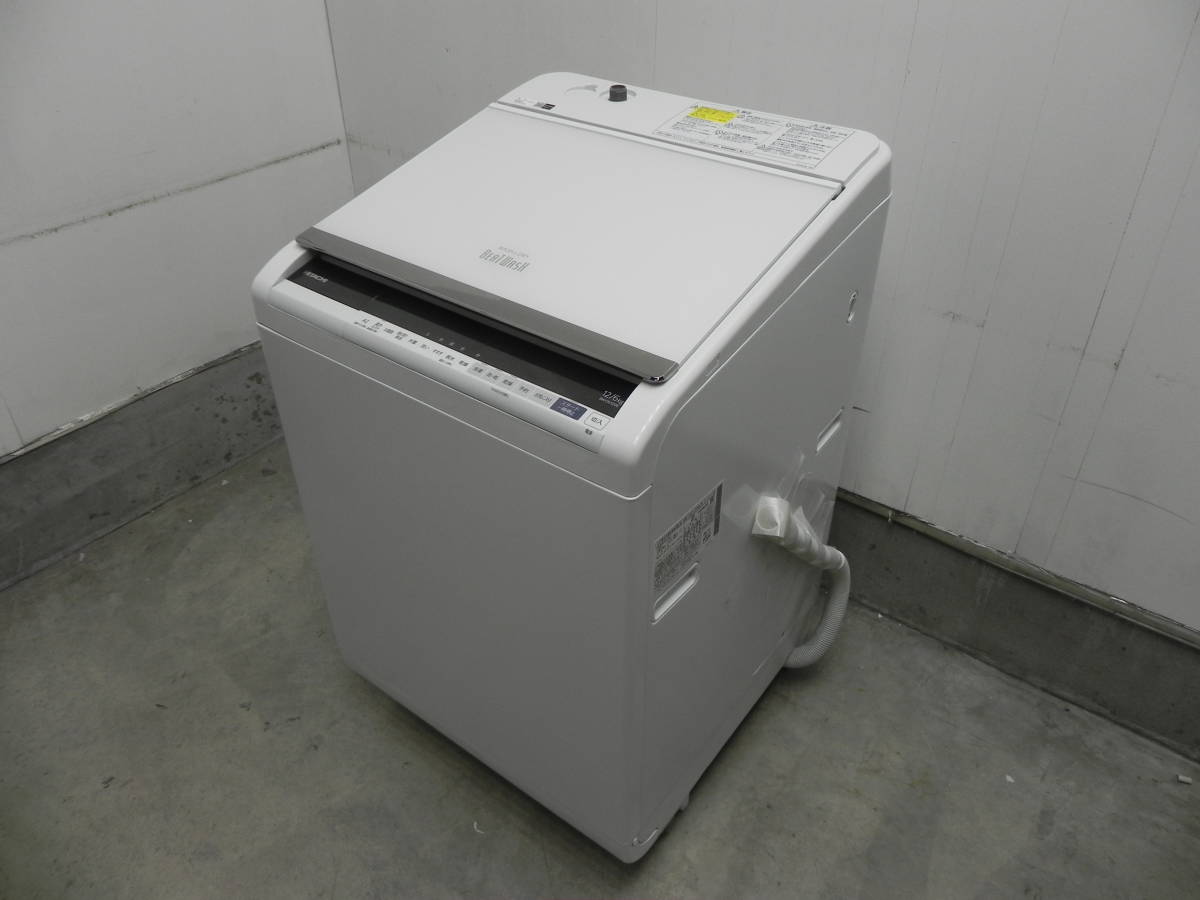 日立 ビートウォッシュ 縦型洗濯乾燥機 - ホワイト HITACHI 洗濯機 