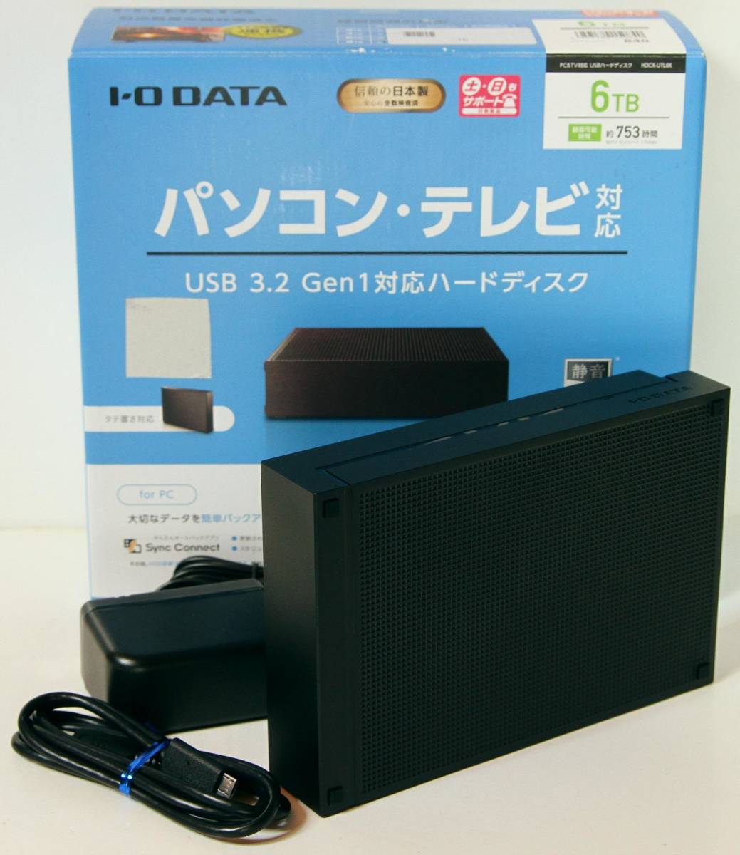 □▽I・O DATA HDCX-UTL6K 6TB □▽I・O DATA HDCX-UTL6K 6TB HDCX