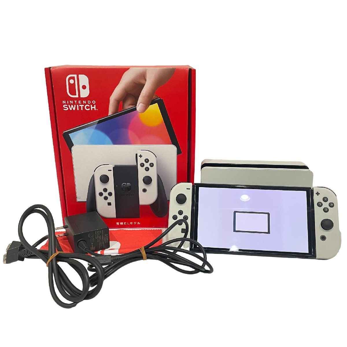1円スタート Nintendo Switch 任天堂スイッチ 有機ELモデル HEG-S