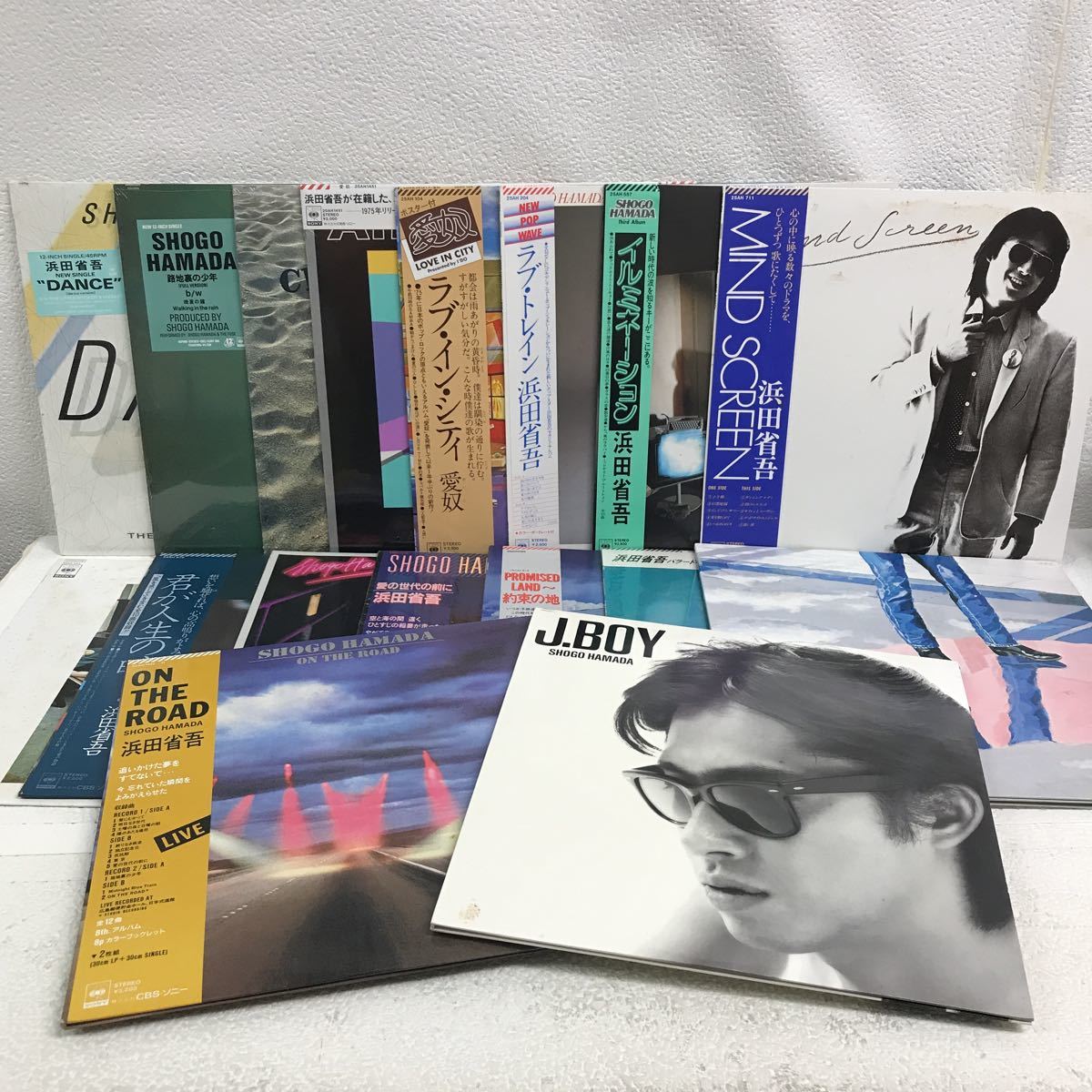 浜田省吾 ⁄ Yahoo!オークション | records sixteen 》浜田省吾LP＋12in