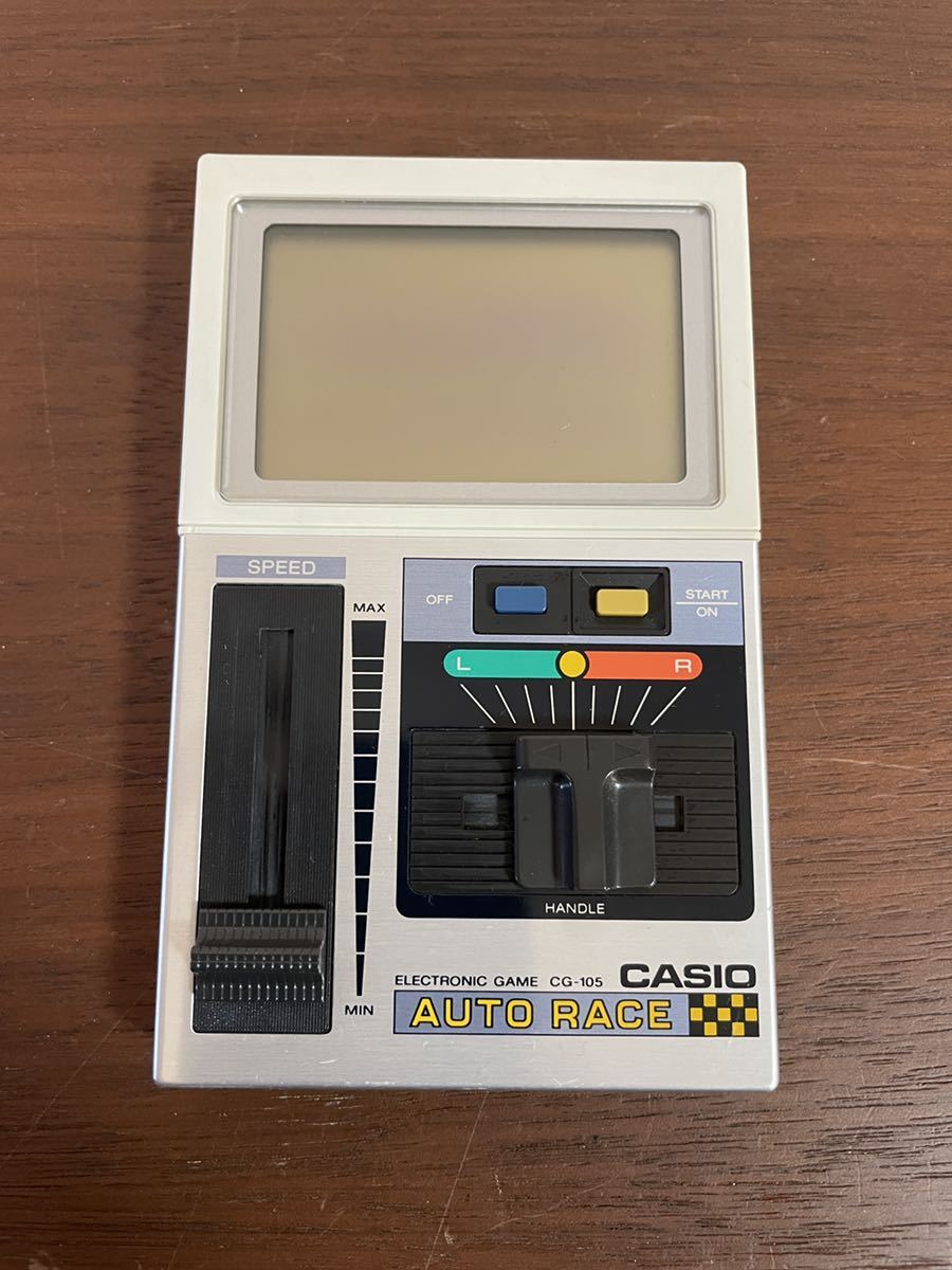 CASIO カシオ CG-105 ゲームウォッチ ELECTRONIC GAME オートレース