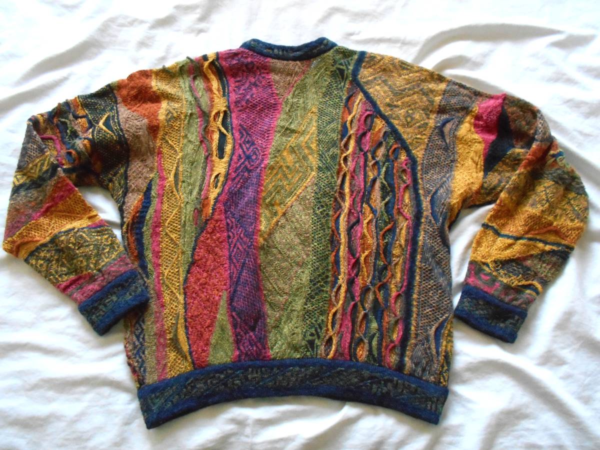 COOGI クージー オーストラリア製 3D 立体セーターXL OLDタグ COOGI クージー オーストラリア製 3D 立体セーターXL OLDタグ