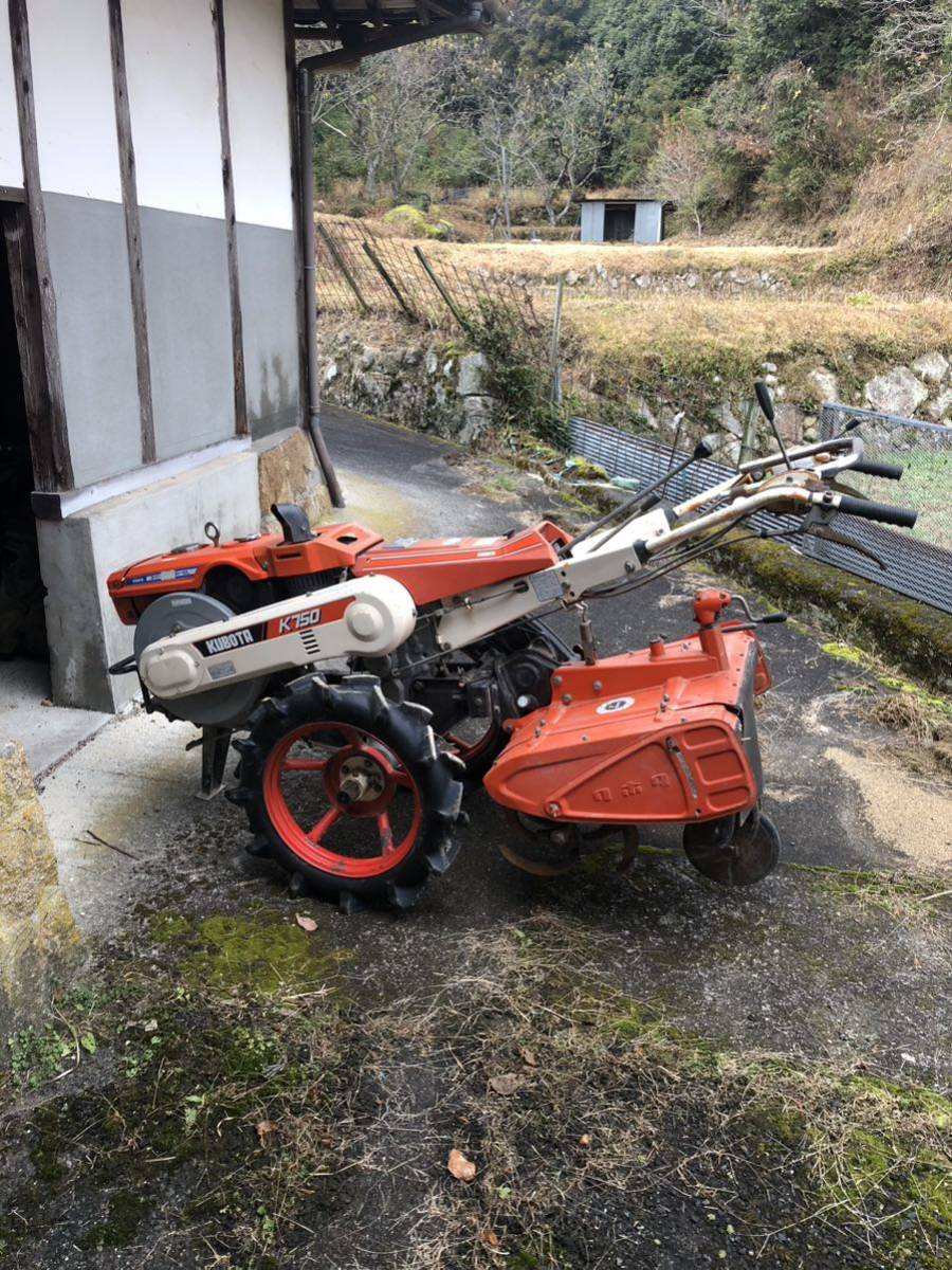 クボタ 耕運機 管理機 耕うん機 ディーゼルエンジン ディーゼル 中古