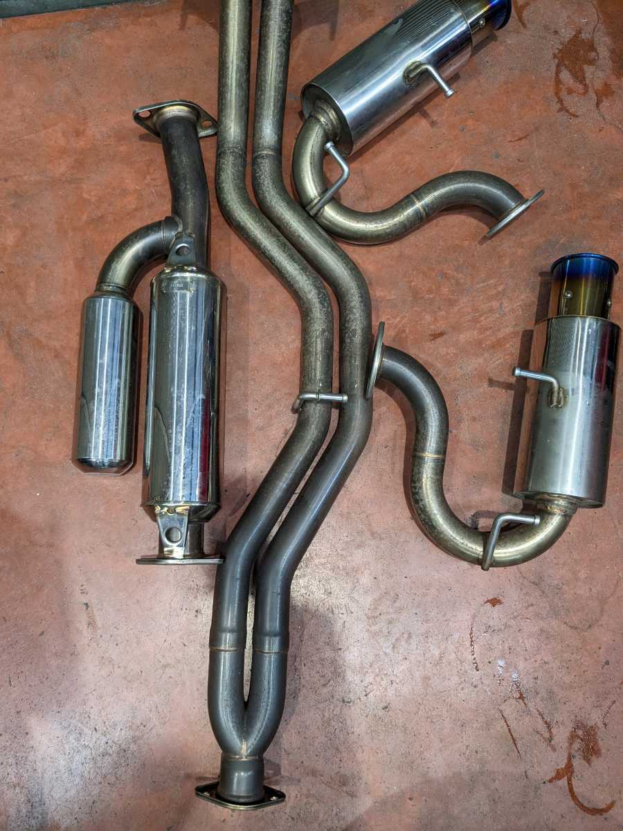 【中古品・傷や汚れあり】GPスポーツ EXAS EVO Tune ZN6/ZC6 86/BRZ ver.1 マフラー　_3