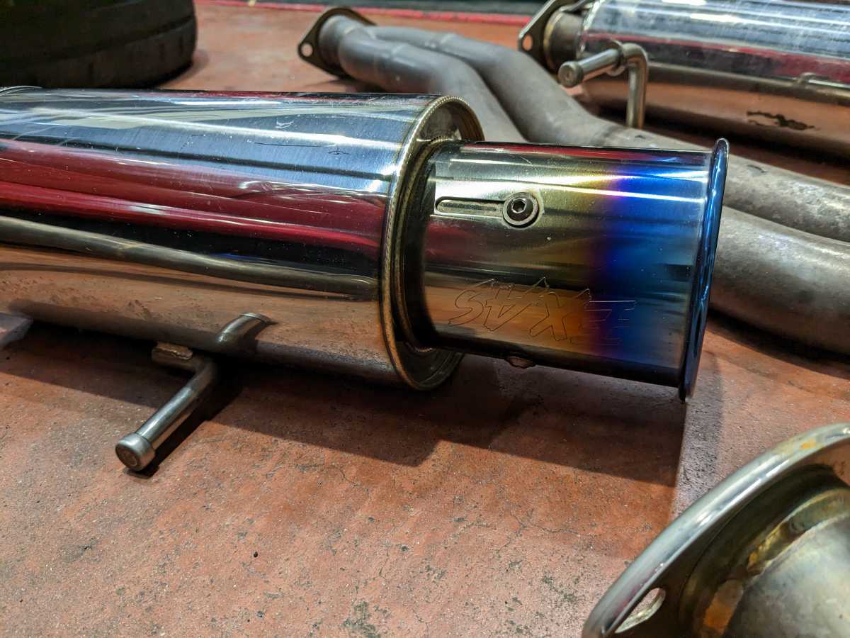 【中古品・傷や汚れあり】GPスポーツ EXAS EVO Tune ZN6/ZC6 86/BRZ ver.1 マフラー　_5