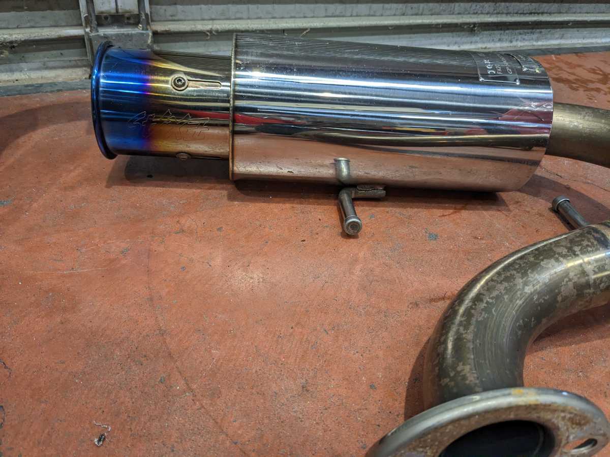 【中古品・傷や汚れあり】GPスポーツ EXAS EVO Tune ZN6/ZC6 86/BRZ ver.1 マフラー　_6