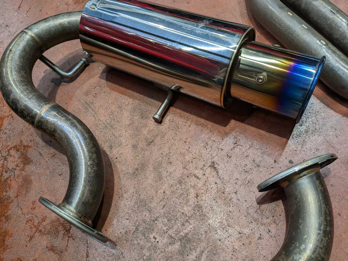 【中古品・傷や汚れあり】GPスポーツ EXAS EVO Tune ZN6/ZC6 86/BRZ ver.1 マフラー　_7