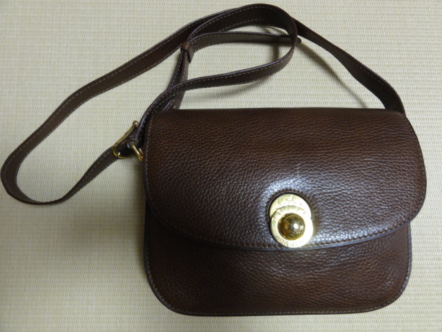 ショルダーバッグ CELINE セリーヌ オールドセリーヌ レザー マカダム 