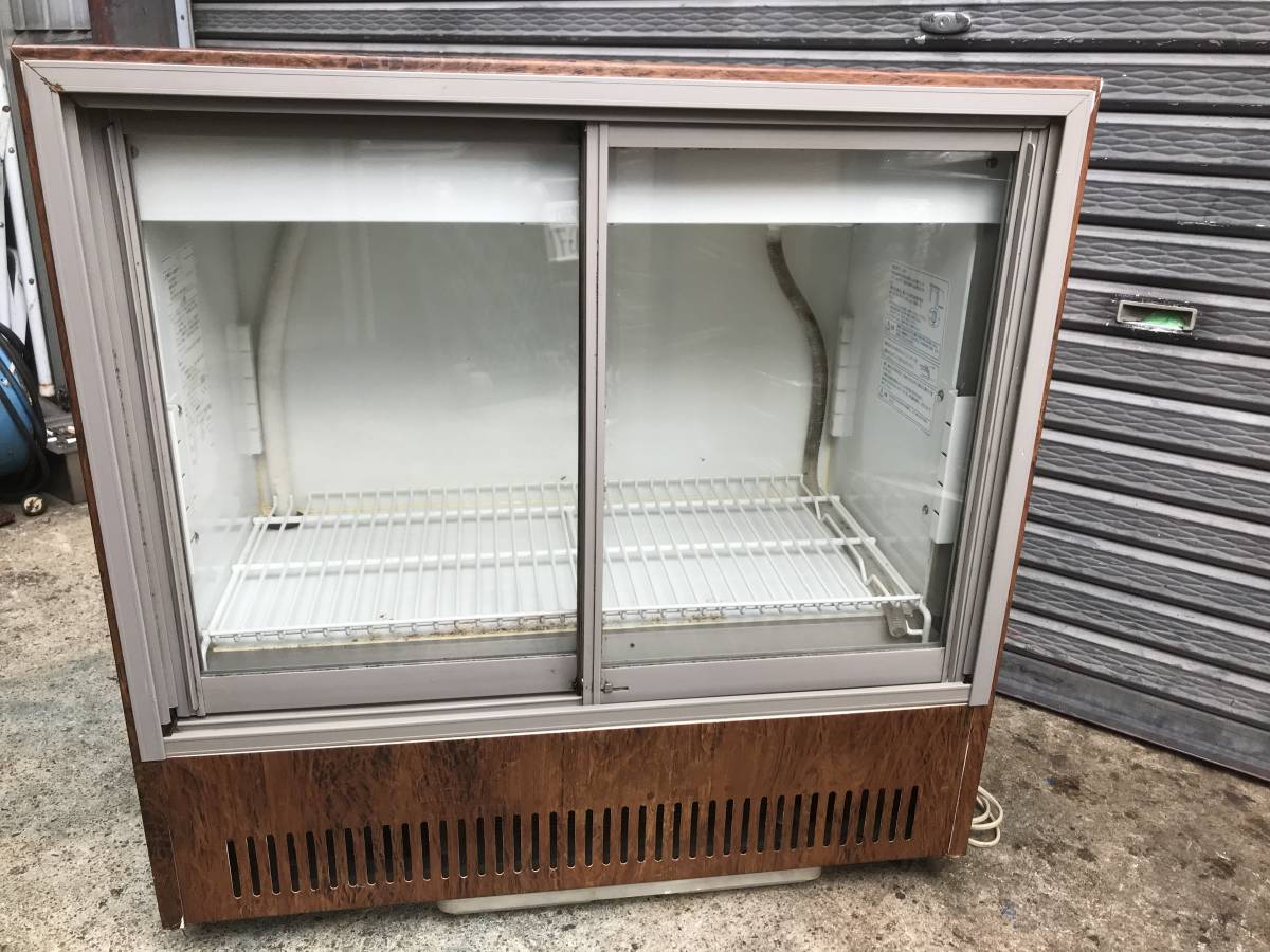 最終値下‼️KIRIN SANYO SMR-U44 冷蔵庫レトロ KIRIN SANYO SMR-U44 冷蔵庫レトロ 冷蔵ショーケース 中古 スライド扉