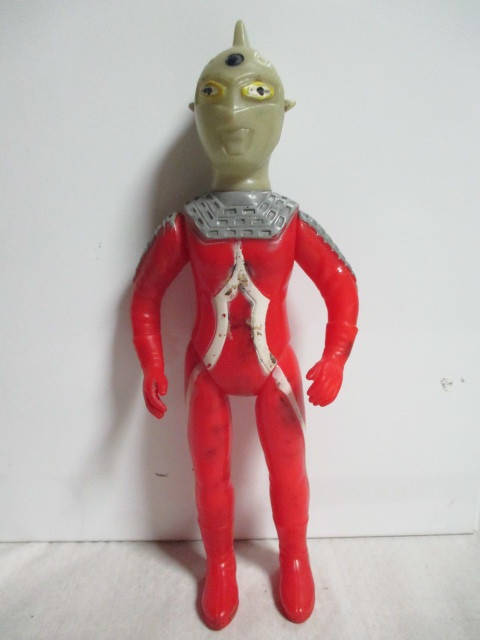ウルトラセブン マルサン ソフビ 当時物 ウルトラマン フィギュア