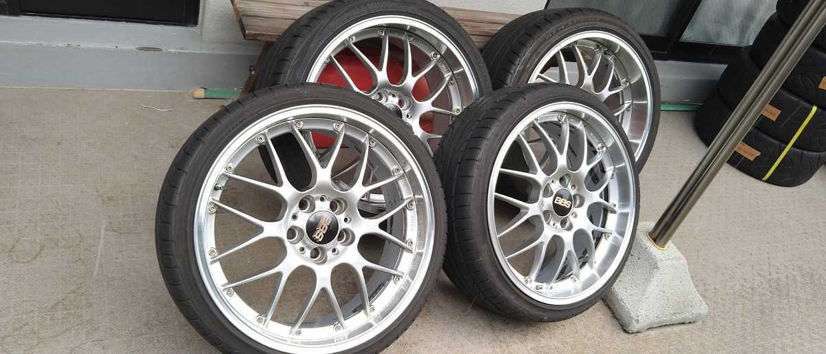 BBS RS-GT 19 インチ 8.5j 9.5j 114.3 5穴 チューナーサイズ 希少 廃盤 