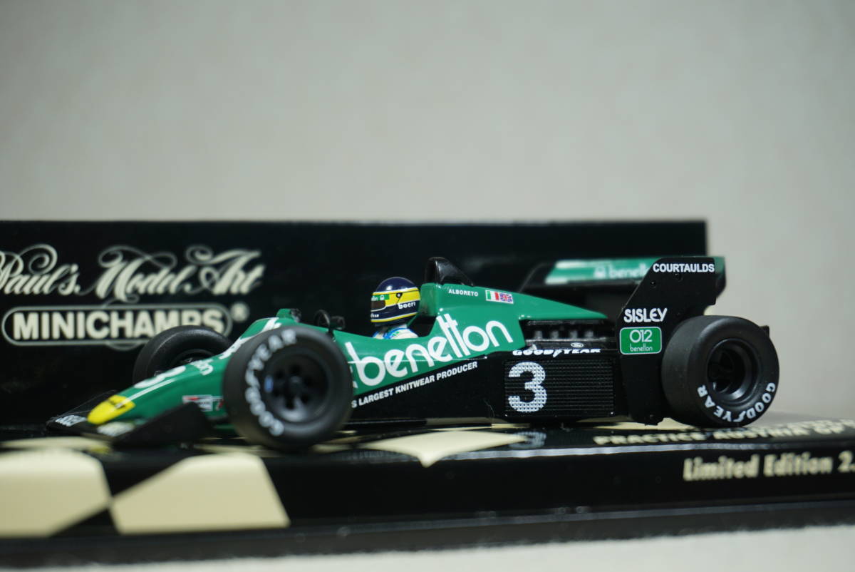 1/43 ブーメランウィング アルボレート MINICHAMPS Tyrrell 012 #3