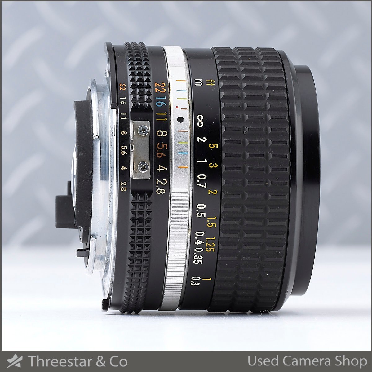 1円～ NIKON Ai-S 24mm F2.8 ジャンク扱いにて HN-1 フード付 24mm F2.8 Ai-s NIKON F80 Auto