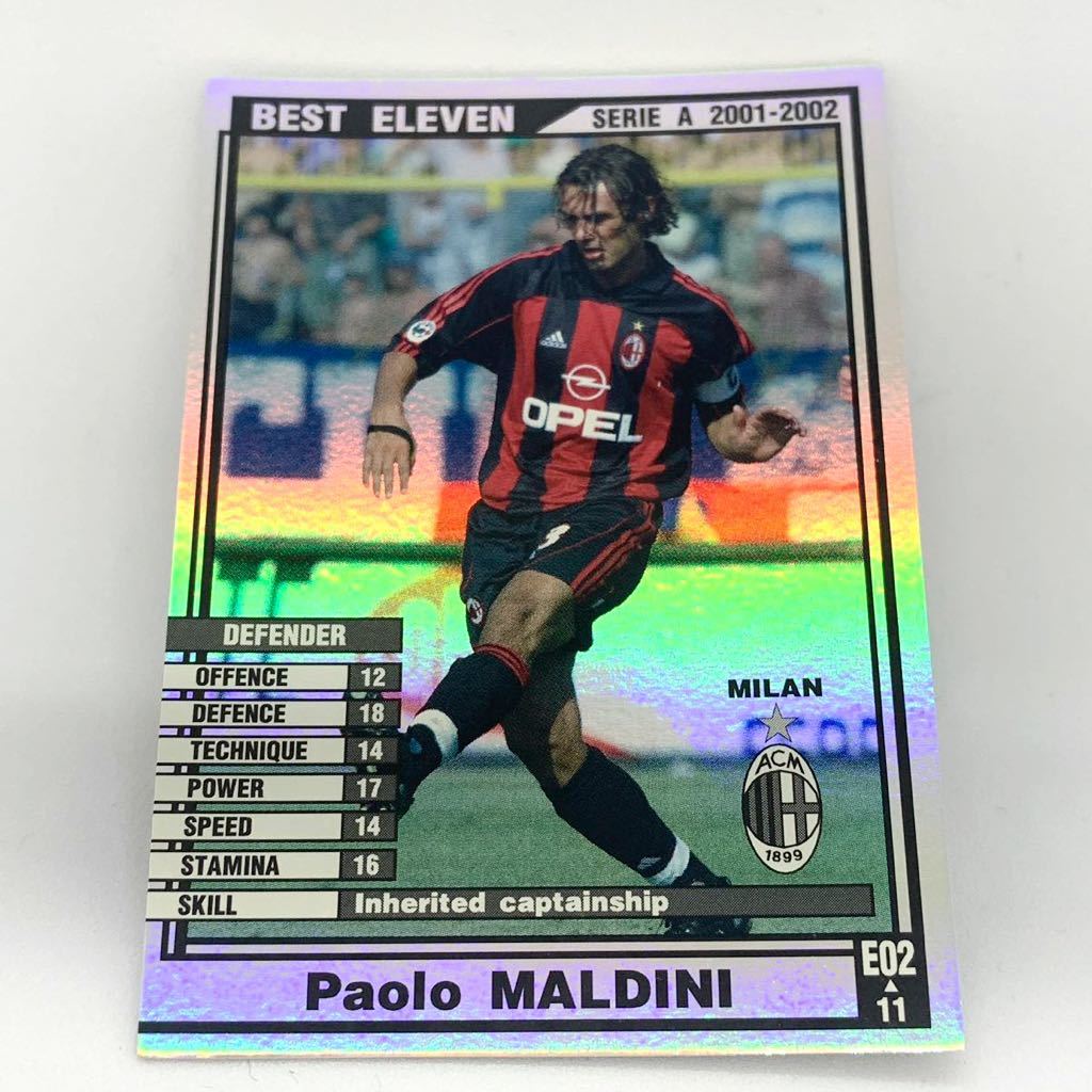 Wccf 02 03 It パオロ マルディーニ Paolo Maldini 1968 Italy Azzurri 02 03 Esakip Kapuaskab Go Id