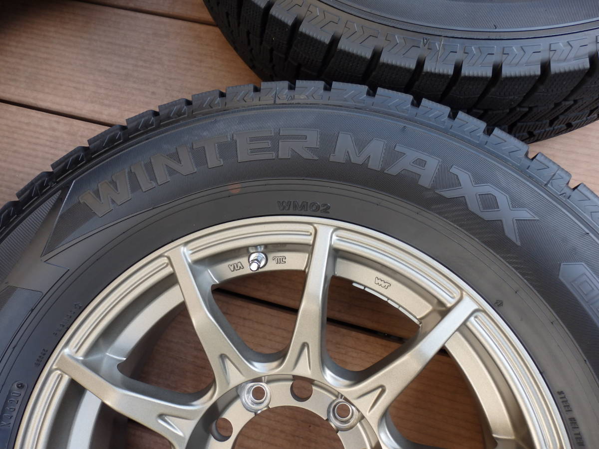超美品 5ZIGEN ホイール スタッドレスタイヤ 4本セット 16インチ 5.5J 
