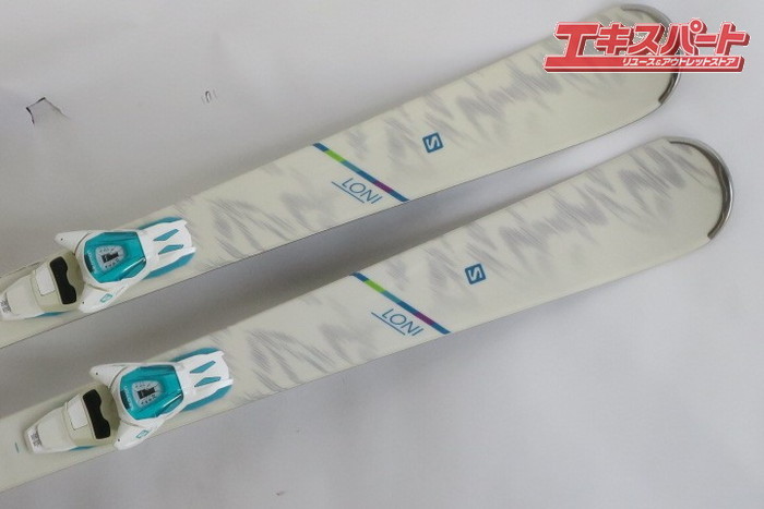 Salomon Loni + Lithium10 144 cm　レディース 2025，品質保証】 SALOMON サロモン スキー LONI 144cm ビンディング
