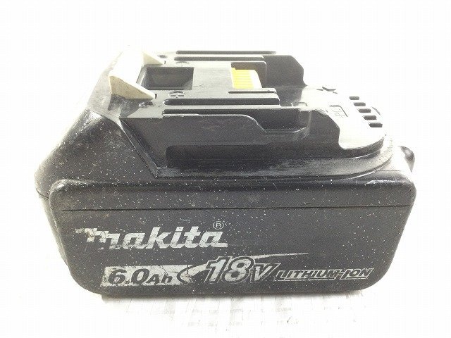 中古品!1円スタート!送料無料】makita マキタ 18V 6.0Ah 残量表示付き 