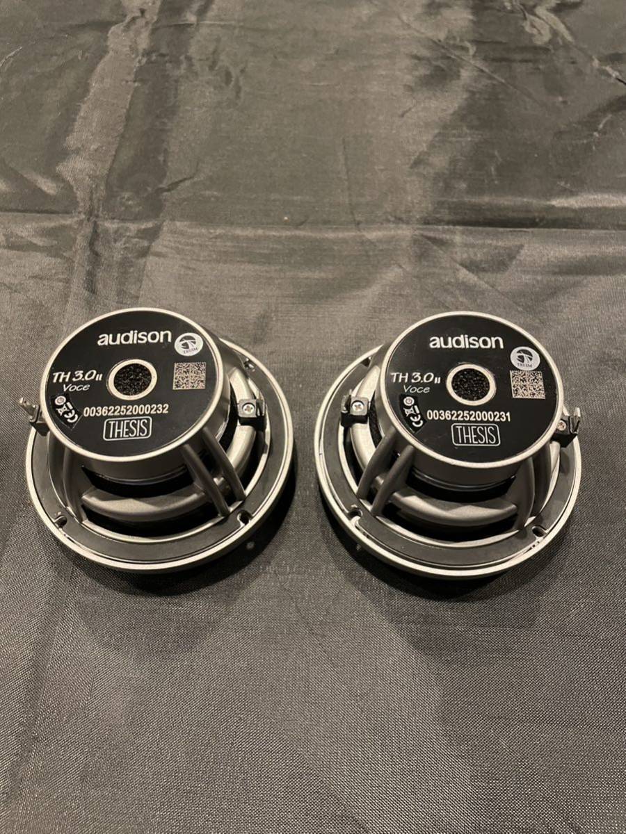 Audison 3.0 TH VOCE II Audio AV Car Thesis Midrange High-End – midrange Voce ミッドレンジ Plush