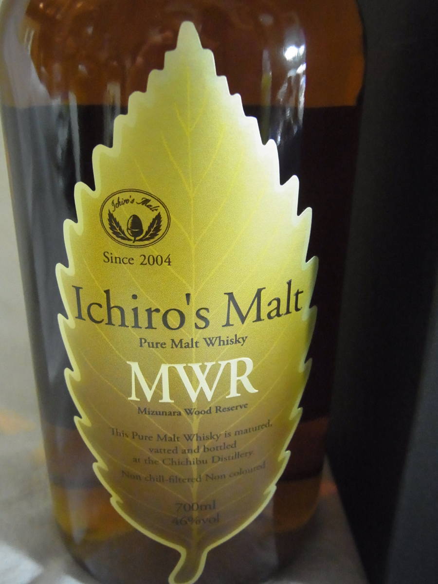 2-1386 未開栓 Ichiros Malt（イチローズモルト）MWR ミズナラウッド