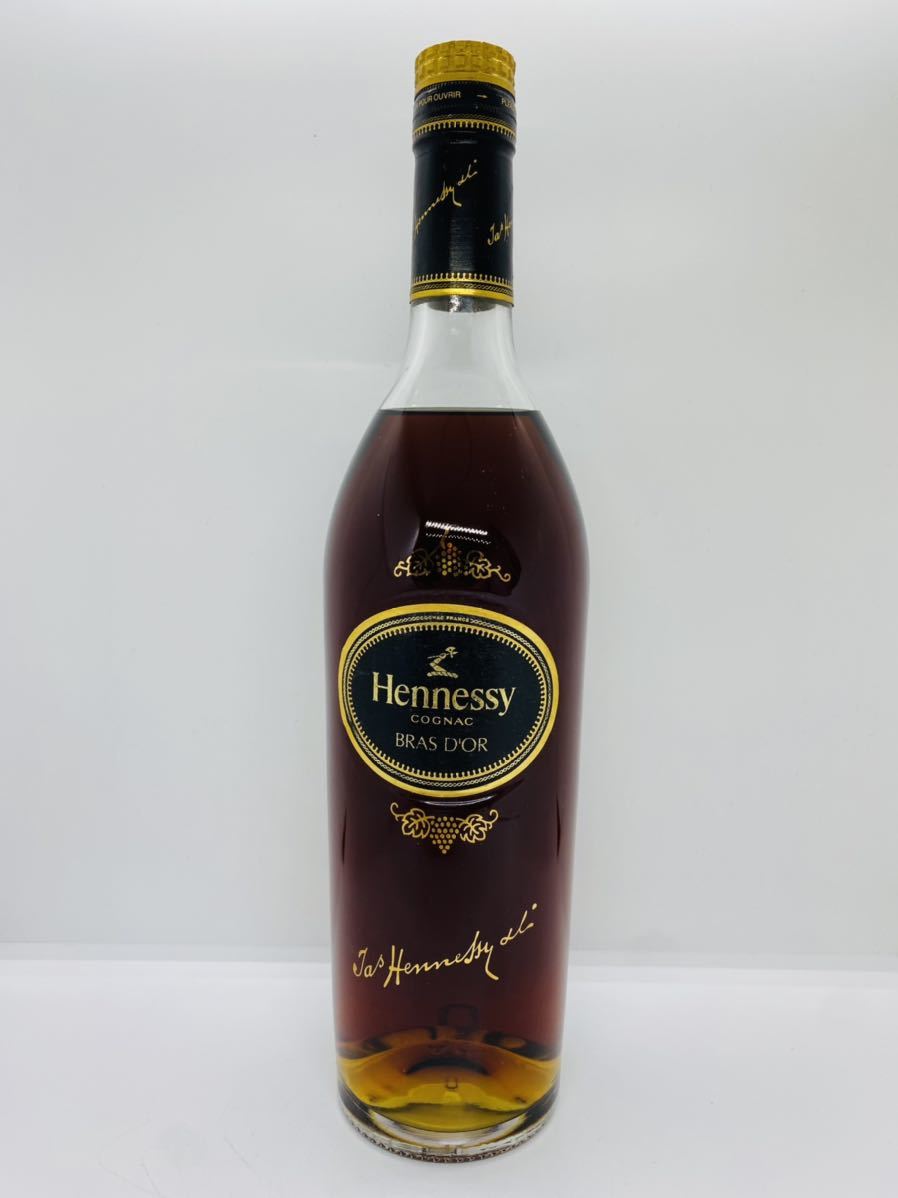 ヘネシー ブラスドール Hennessy BRAS D'OR 金キャップ 700ml 40% 未開