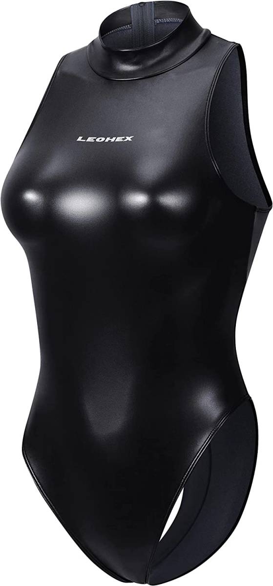 LEOHEX ハイネック カットアウト水着 M LEOHEX ハイネック カットアウト水着 M LEOHEX ハイネック カット