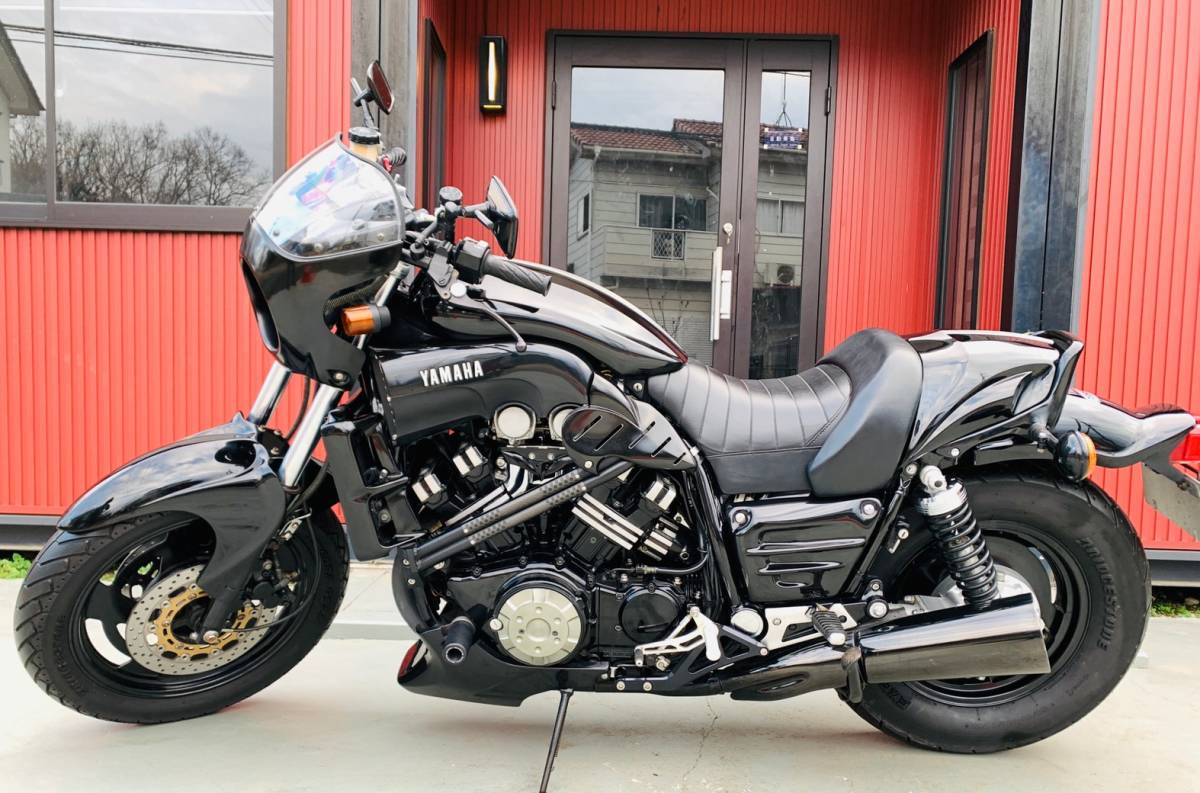 ヤマハ V-MAX 1200cc 平成10年式 10,786km カスタム 中古車体 動画有