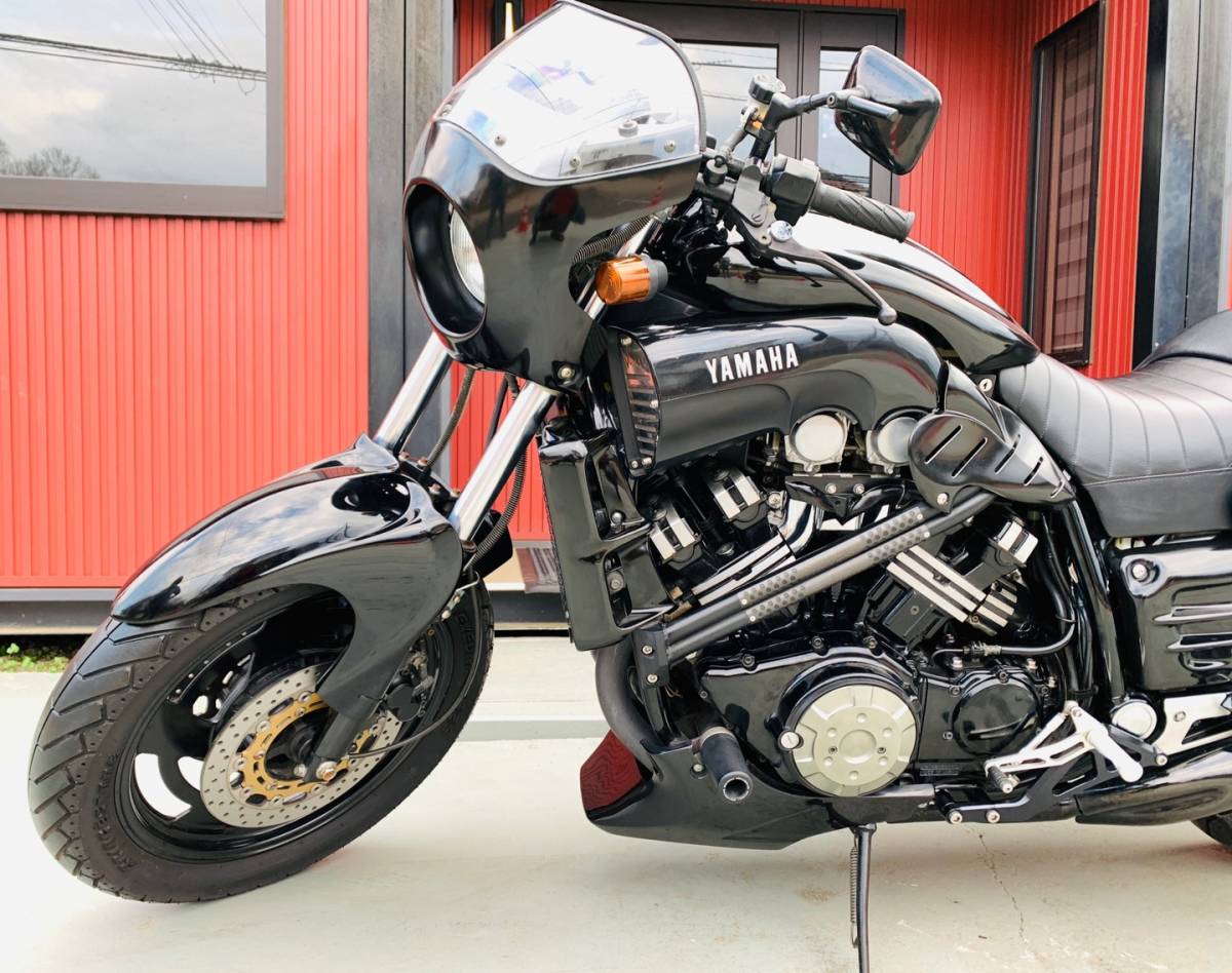 ヤマハ V-MAX 1200cc 平成10年式 10,786km カスタム 中古車体 動画有 