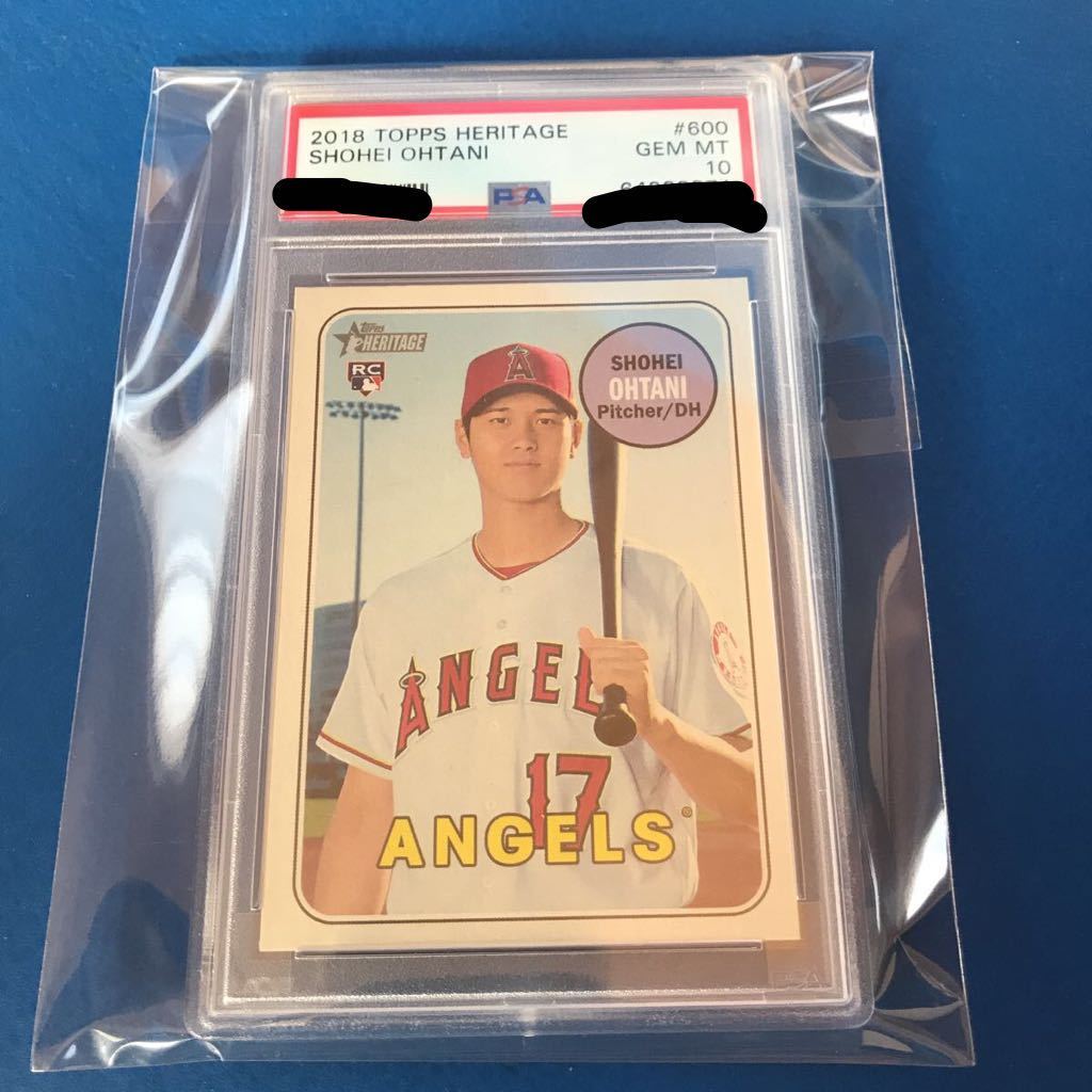 PSA 10 GEM MT 鑑定済] 大谷翔平 MLB ルーキーカード RC 2018 TOPPS