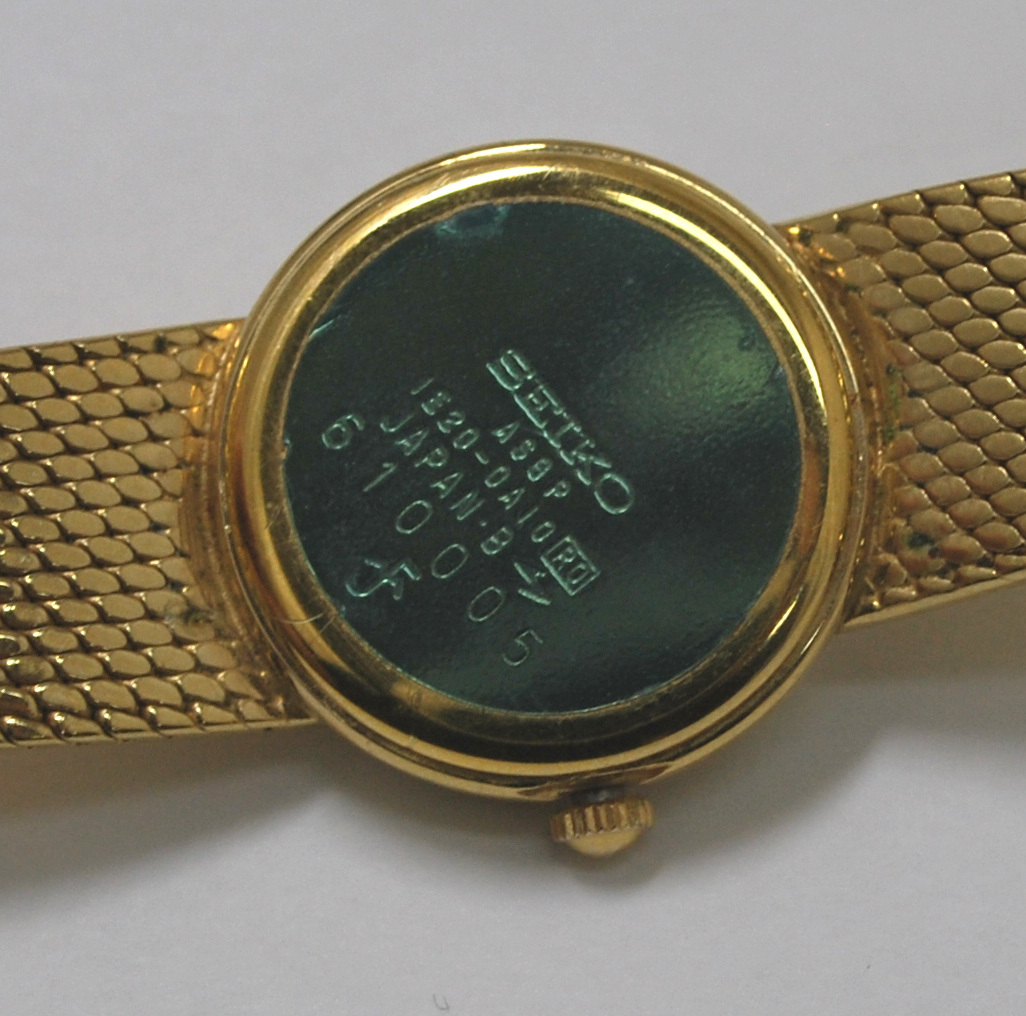 SEIKO】セイコー HANAE MORI ハナエモリ レディース 1E20-0A10 蝶