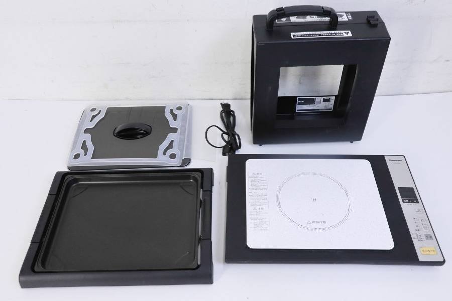 新品，安い Panasonic IH ホットプレート KZ-HP2000 パナソニック 鍋 樹脂ヘラ 495v11(ホットプレート)｜売買されたオークション情報、yahooの商品情報をアーカイブ公開 - オークファン ホットプレート