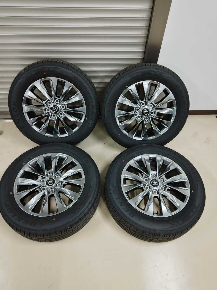 トヨタ ランドクルーザー300 新車外し ZX純正ホイール タイヤ付