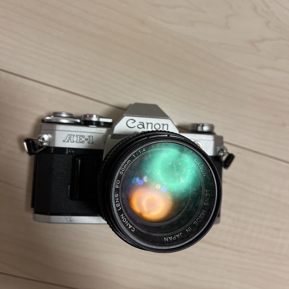 Canon フィルムカメラ キャノン AE-1 fd 50mm f/1.4 s.s.c. シルバー