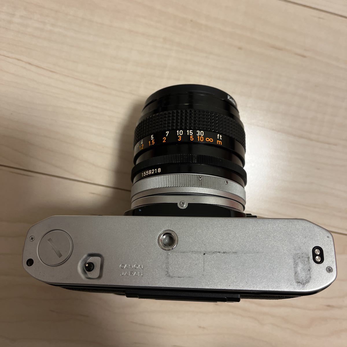 Canon キャノン AE-1 フィルムカメラ FD 50mm 1:1.8 ブラック