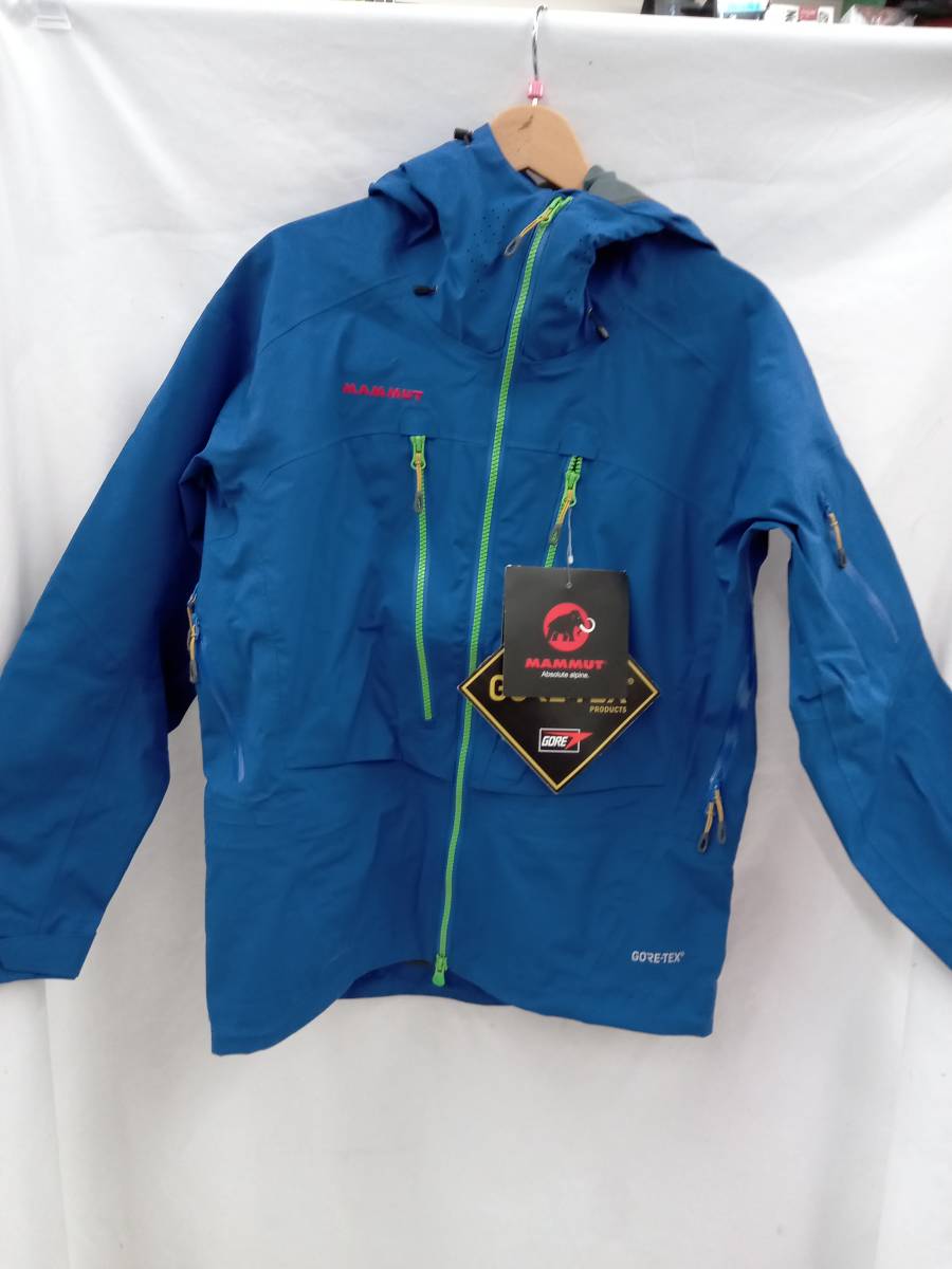タグ付き】 アウトドアウェア MAMMUT マムート ゴアテックス GORE-TEX Mサイズ Mammut マムート ゴアテックス 【新品】MAMMUT GORE-TEX　アウトドアジャケット　M