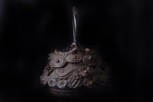 時代鉄瓶 雲龍文 高肉彫 荒磯岩肌造形 銅蓋 茶道具 煎茶道具 古美術品 骨董品 2026年最新Yahoo!オークション -#古董の中古品・新品・未使用品一覧 茶道具